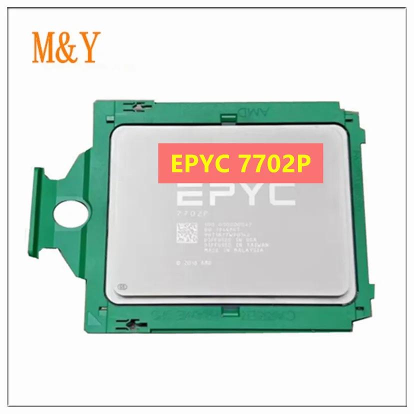 EPYC CPU, 7702P, 2.0 GHz, 64C, 128T, 64MB, 200W, 32 ھ, 64  SP3 μ, LGA4094, 1u   DDR4-2666 ۵